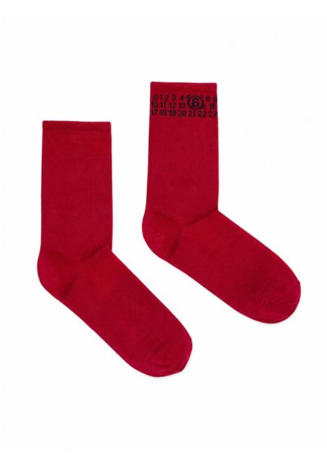 Calzini con logo MM6 KIDS MAISON MARGIELA | M61118 MM045M6403